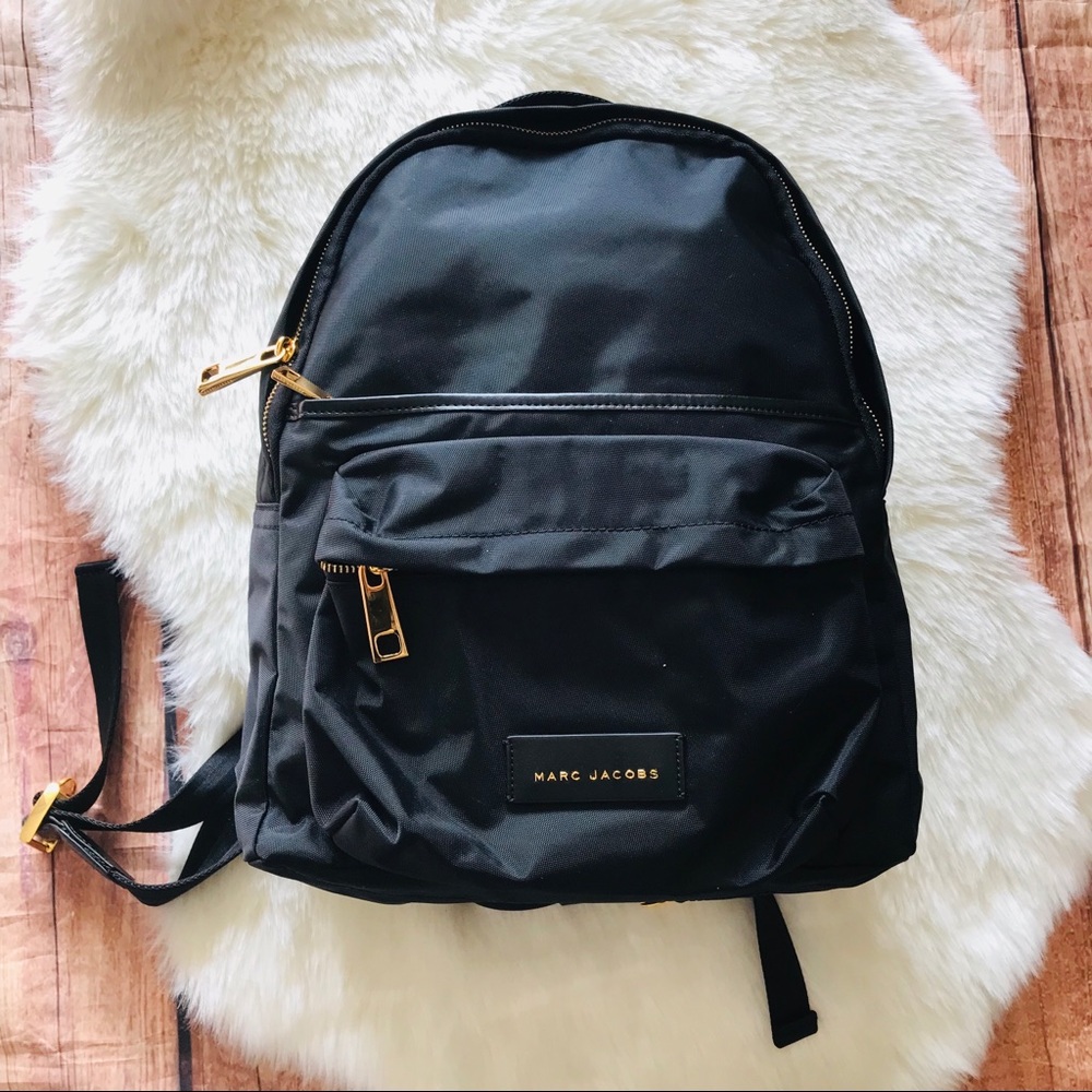 NWOT Black Nylon Marc Jacobs backpack